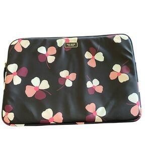 KATE SPADE Dawn Dusk Buds Universal Laptop Sleeve in Black Multi